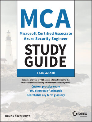 cover image of MCA Microsoft Certified Associate Azure Security Engineer Study Guide